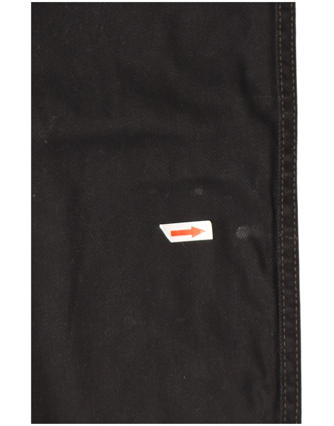 WRANGLER Herren Wesley Straight Jeans W30 L32 Schwarze Baumwolle