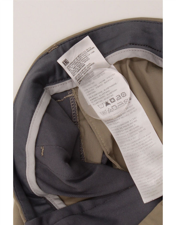 Dockers Herren Slim Chinohose W29 L32 Beige Polyester