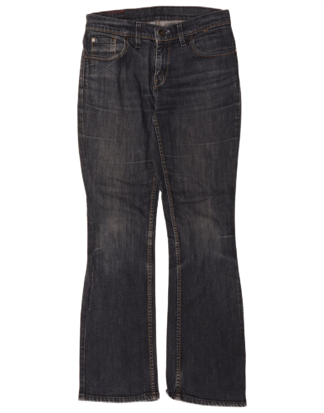 Levi's Damen 514 Bootcut Jeans W30 L32 Marineblau Baumwolle