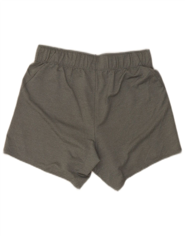 Nike Damen Dri Fit Sport Shorts UK 6 XS Grau Polyester