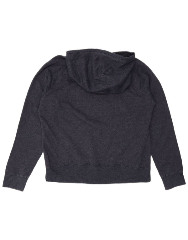 Hurley Damen-Kapuzenpullover mit Grafik, UK 14, Größe L, Marineblau, Baumwolle