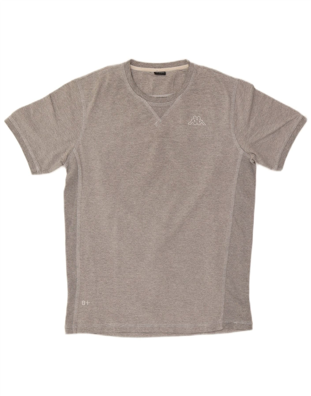 Kappa Herren T-Shirt Top Large Grau meliert