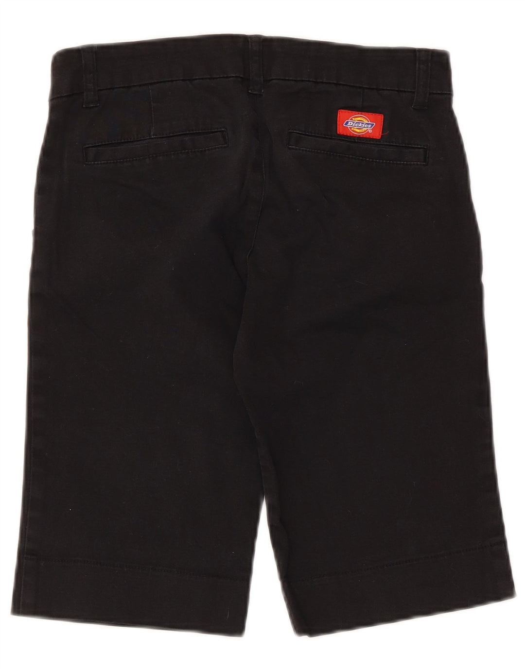 Dickies Damen Chino-Shorts US 3 Small W28 Schwarze Baumwolle