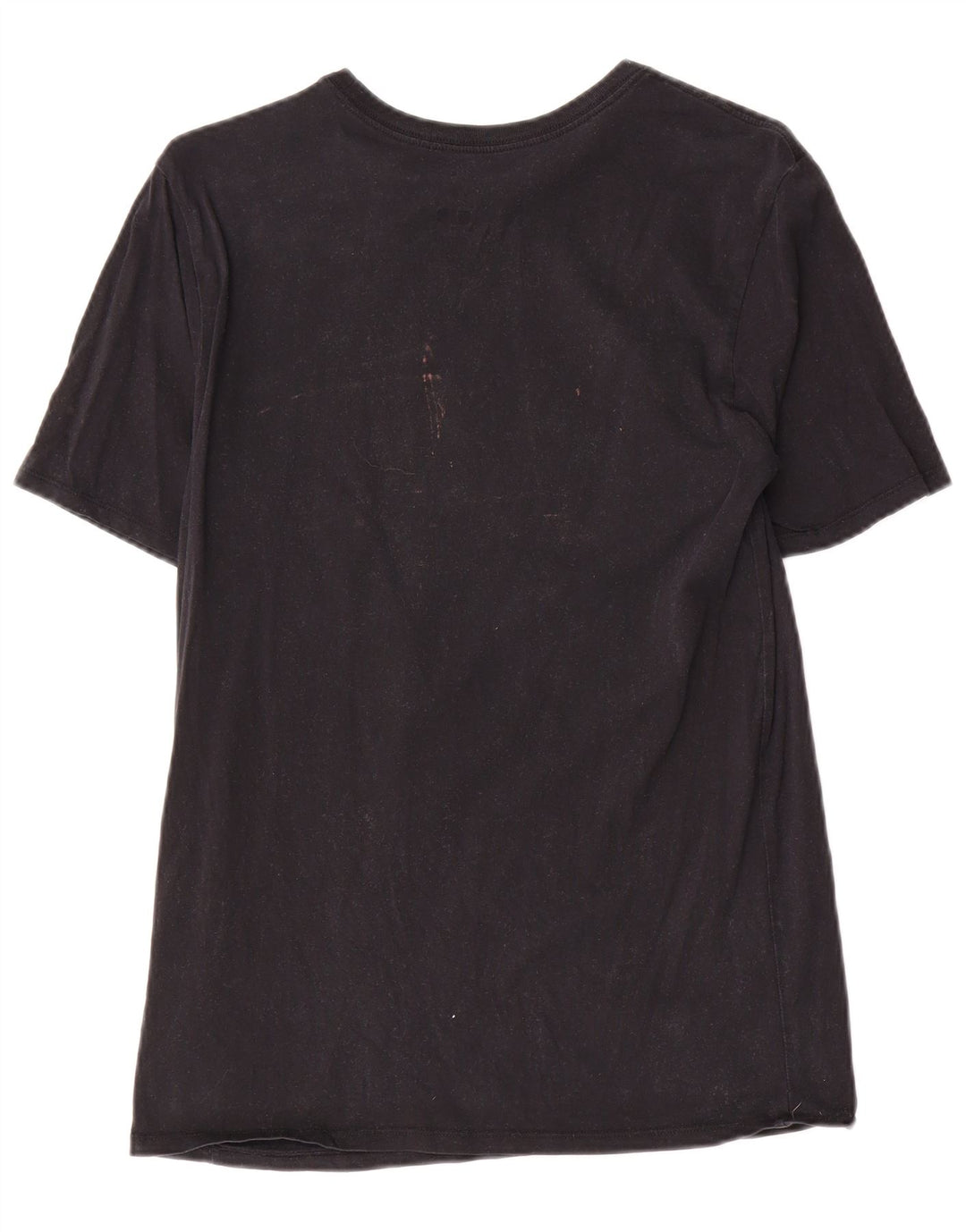 Jordan Herren Grafik-T-Shirt-Oberteil aus mittelschwarzer Baumwolle