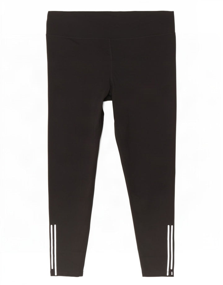 Marks & Spencer Damen Leggings UK 22 3XL Schwarz Polyester