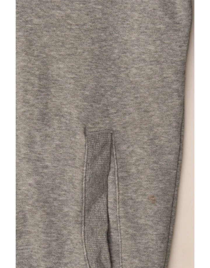 Puma Herren-Trainingsanzug-Top-Jacke, klein, grau gefleckte Baumwolle