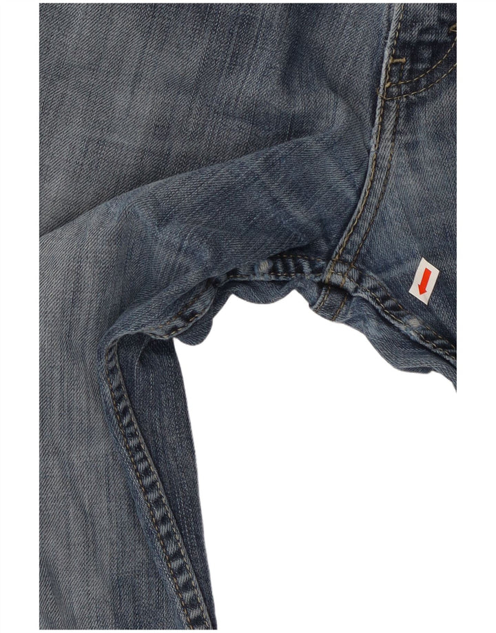 Levi's Herren Straight Jeans W32 L30 Blaue Baumwolle