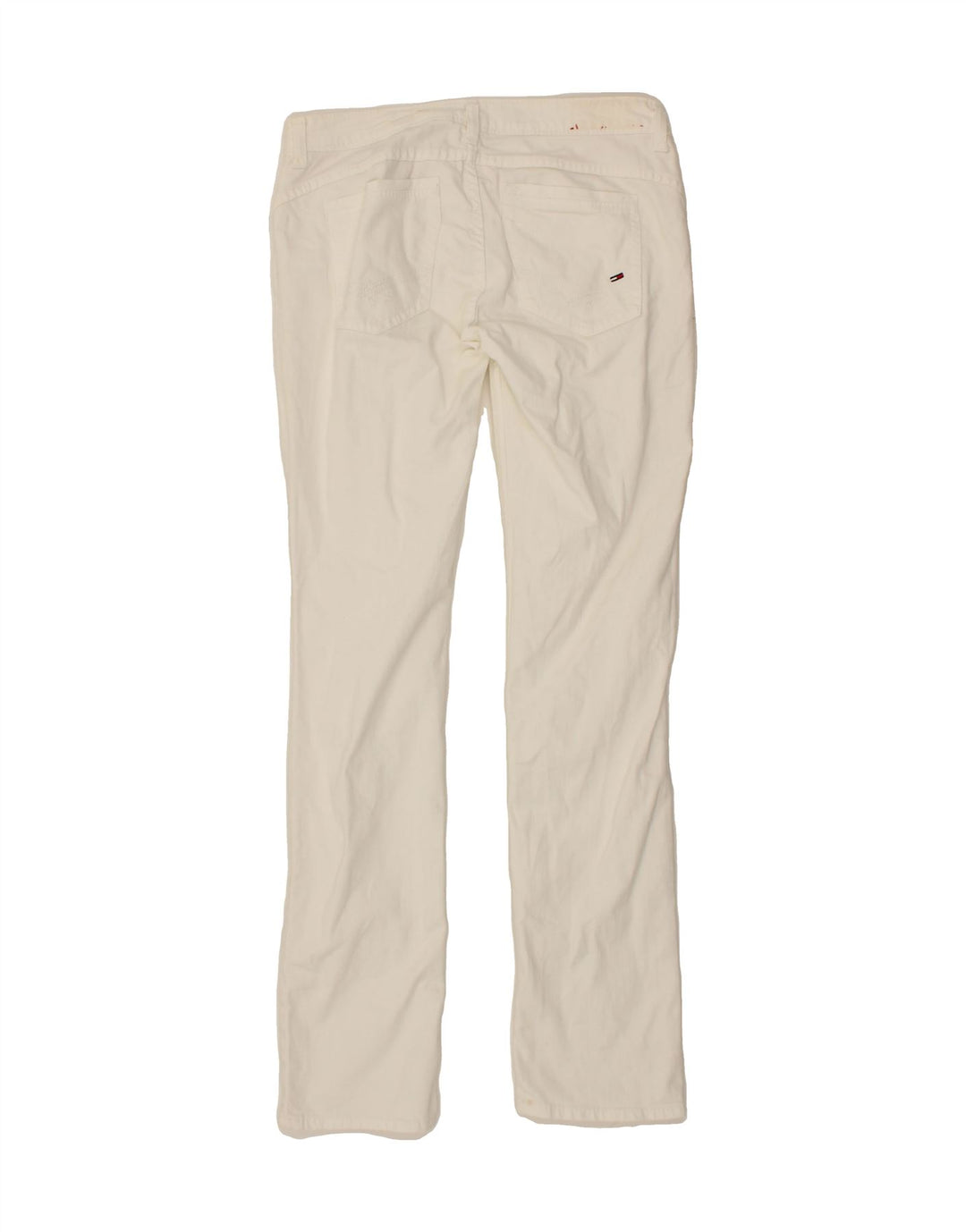 TOMMY HILFIGER Womens Slim Jeans W32 L34  White Cotton Vintage Tommy Hilfiger and Second-Hand Tommy Hilfiger from Messina Hembry 