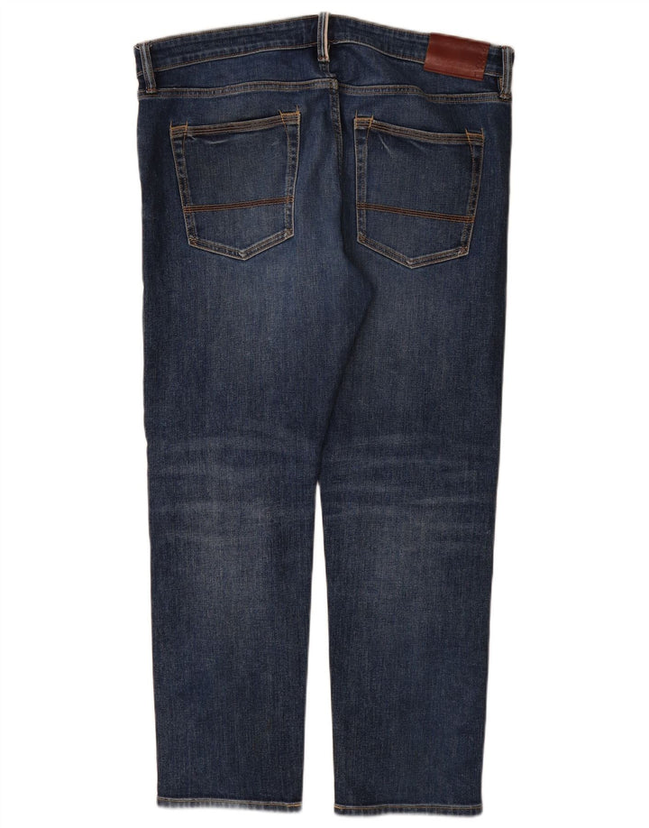 Marks & Spencer Herren Slim Jeans W36 L29 Blaue Baumwolle