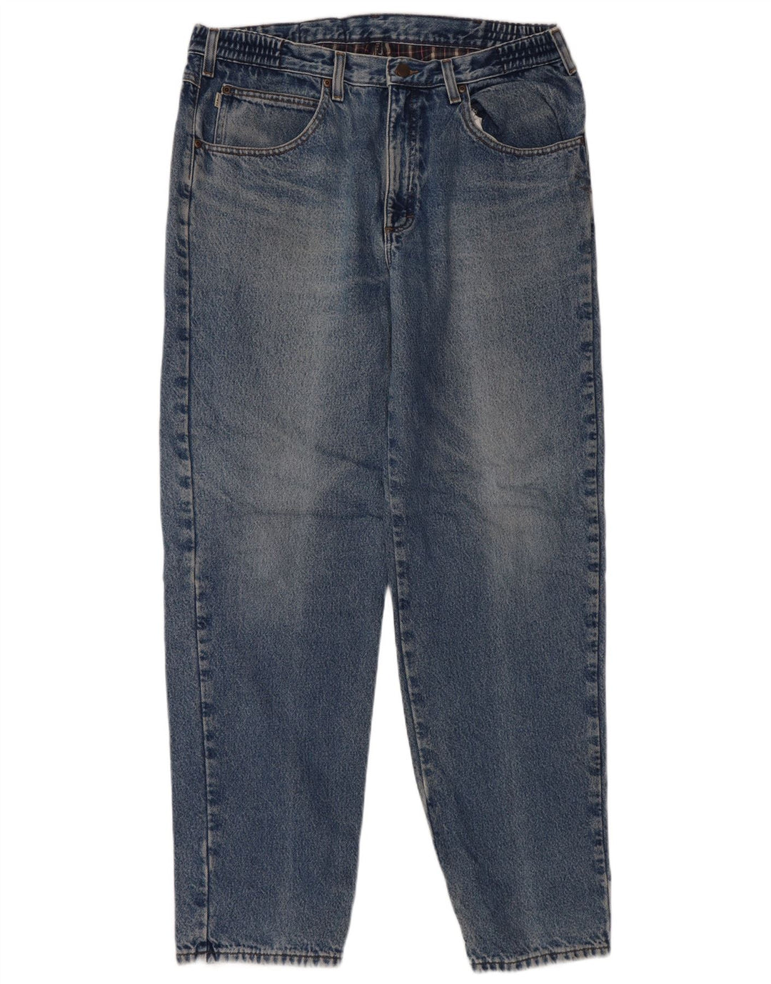 L.L.Bean Herren Straight Jeans W36 L34 Blaue Baumwolle