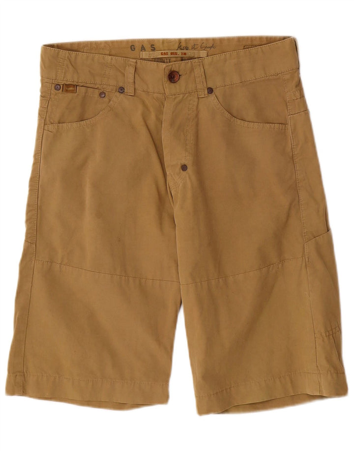 Gas Herren-Freizeitshorts, W30, mittelbeige Baumwolle