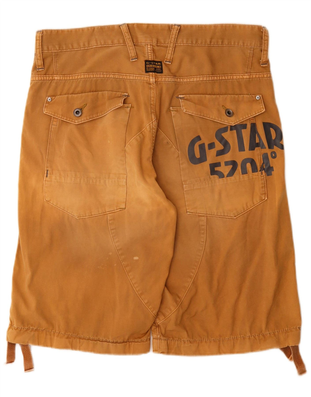 G-Star Herren Graphic Cargo Shorts W34 Large Beige Baumwolle