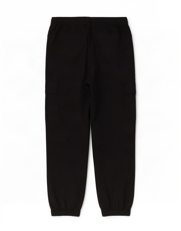 Marks & Spencer Herren Jogger Cargohose XL W38 L30 Schwarz Baumwolle