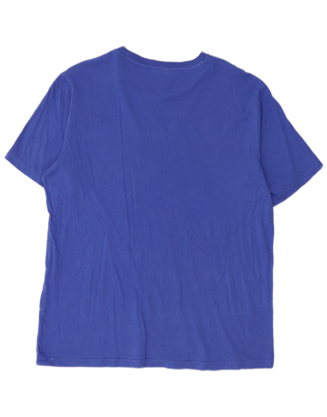 Champion Herren Grafik-T-Shirt-Oberteil Mittelblau