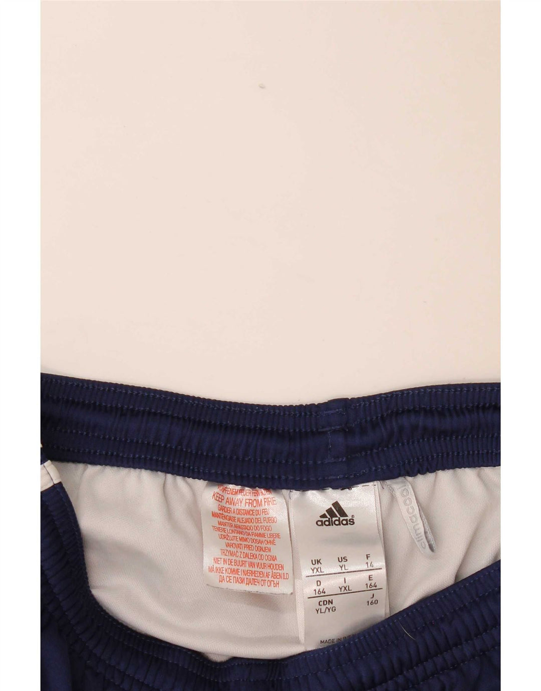 Adidas Jungen Climacool Sport Shorts 13-14 Jahre XL Marineblau Polyester