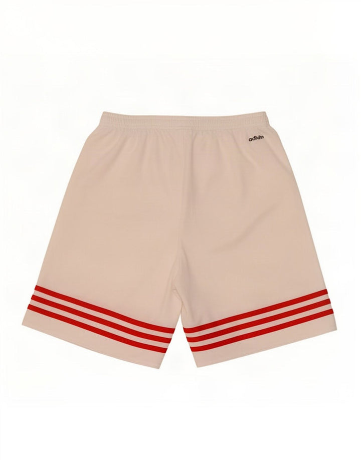 Adidas Herren Climalite Sport Shorts Mittelweißes Polyester