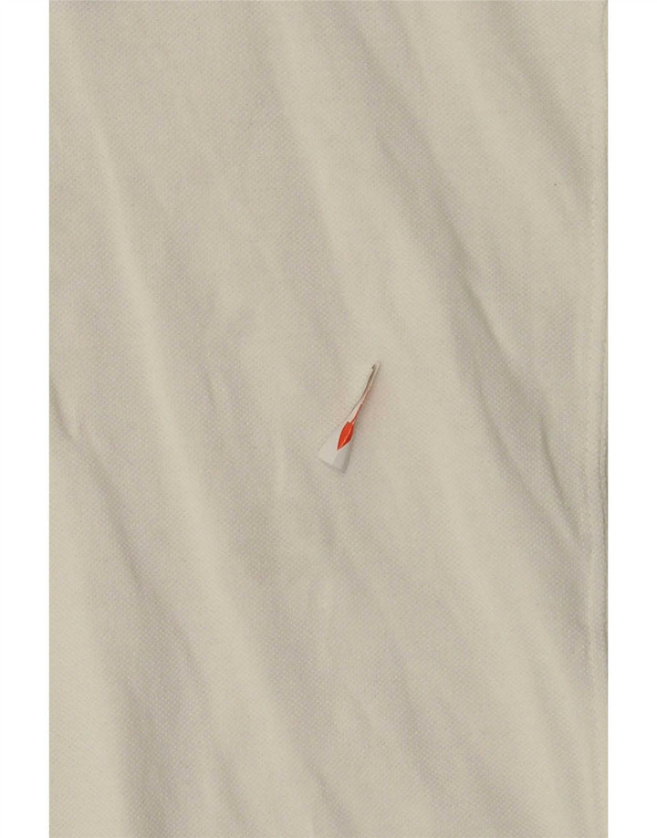 Nike Herren-Poloshirt mit Grafik, XL, weiße Baumwolle