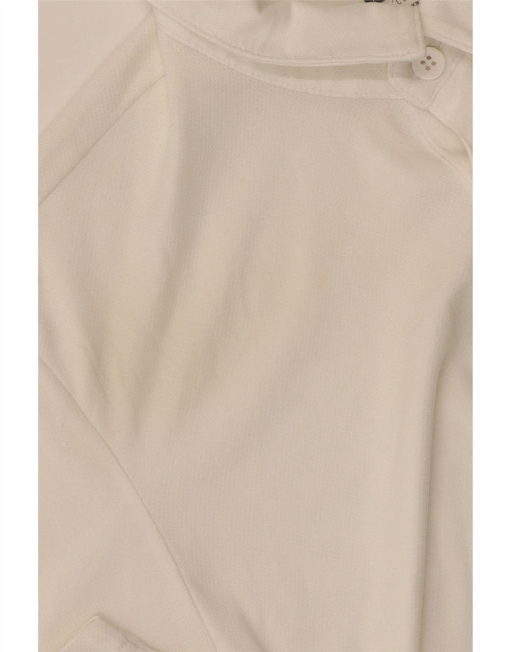 Adidas Herren Climalite Poloshirt, großes weißes Polyester