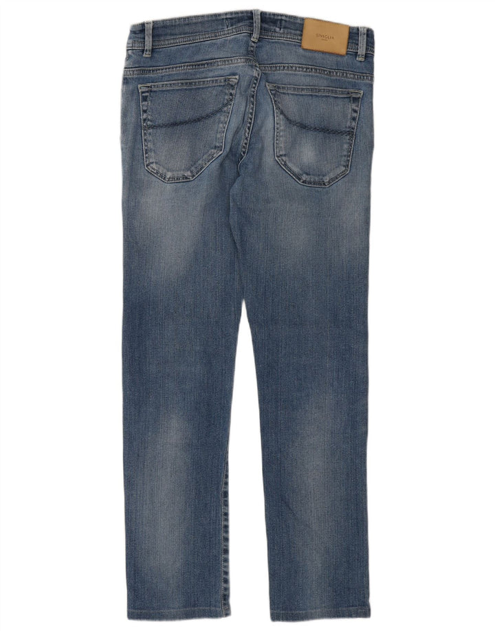 SIVIGLIA Mens Slim Jeans W32 L28 Blue Cotton