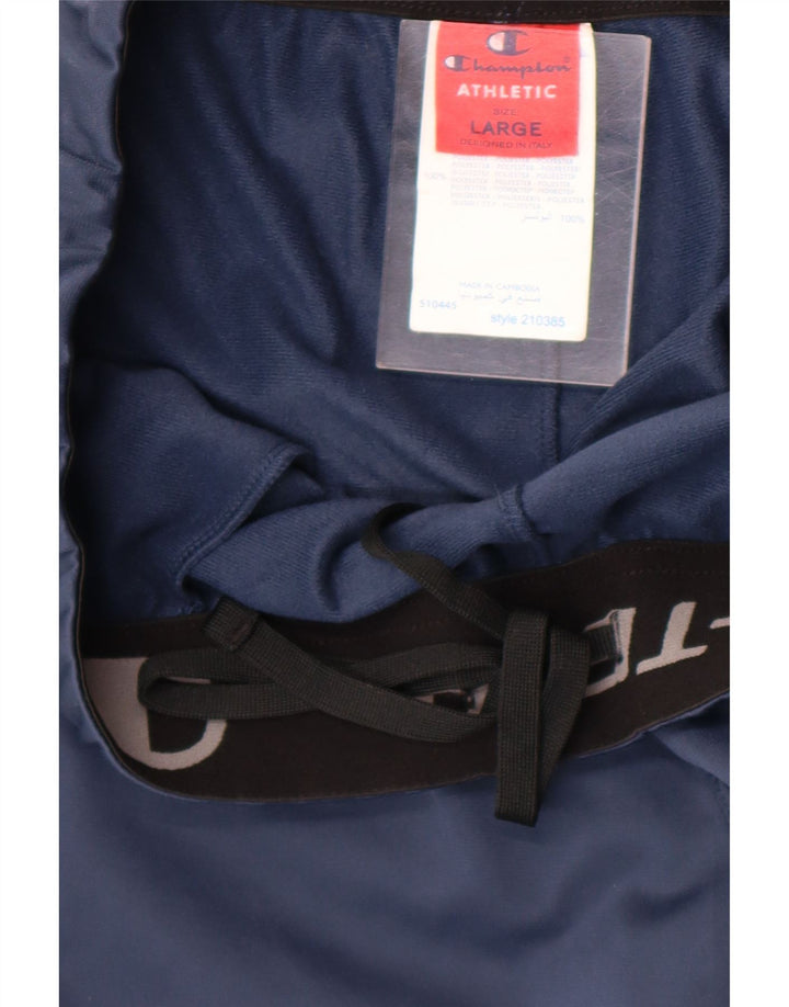 Champion Herren-Trainingshose mit sportlicher Passform, großes Marineblau, Polyester