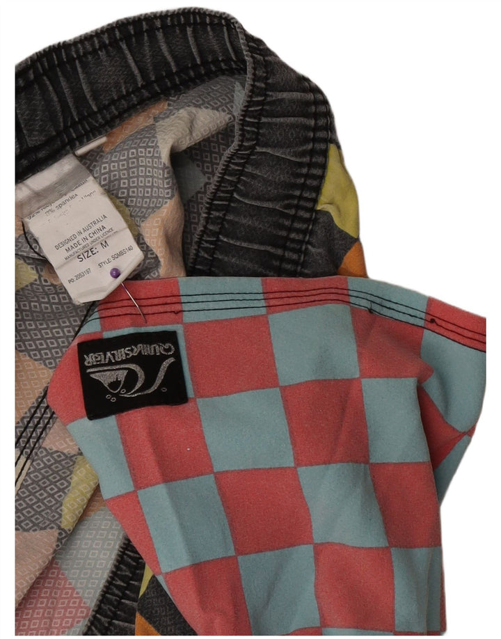 Quiksilver Herren-Badeshorts, mittelgroß, mehrfarbig, geometrisch, Polyester