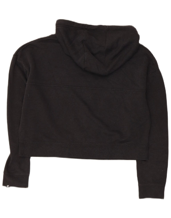 Nike Damen Graphic Hoodie Pullover Small Schwarz