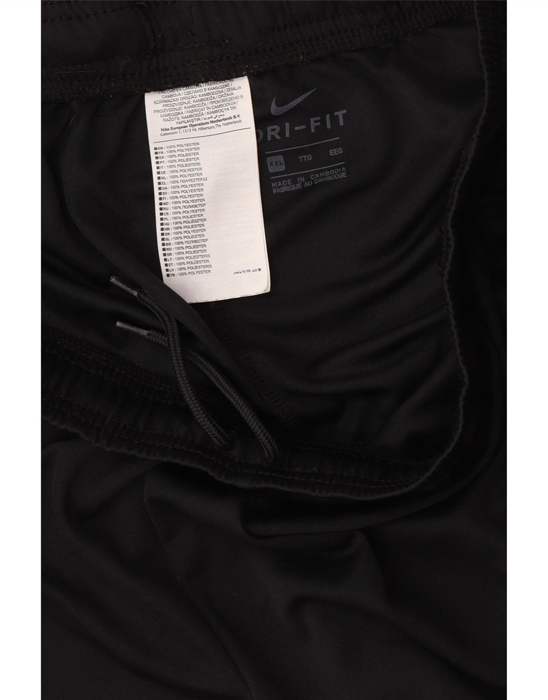 Nike Herren Dri Fit Sport Shorts 2XL Schwarz Polyester