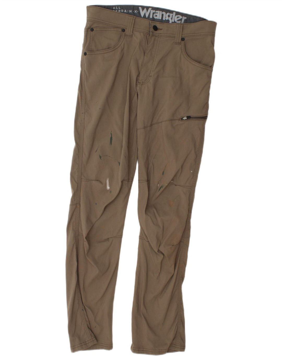 Wrangler Herren gerade Cargohose W30 L30 Khaki Nylon