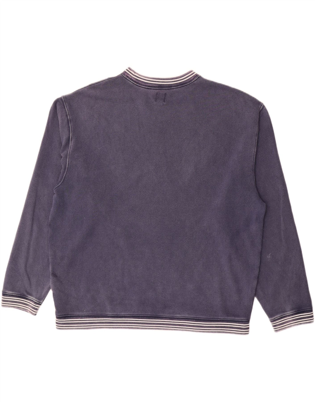 Gap Herren-Sweatshirt mit Grafik, groß, marineblau, gestreift, Baumwolle