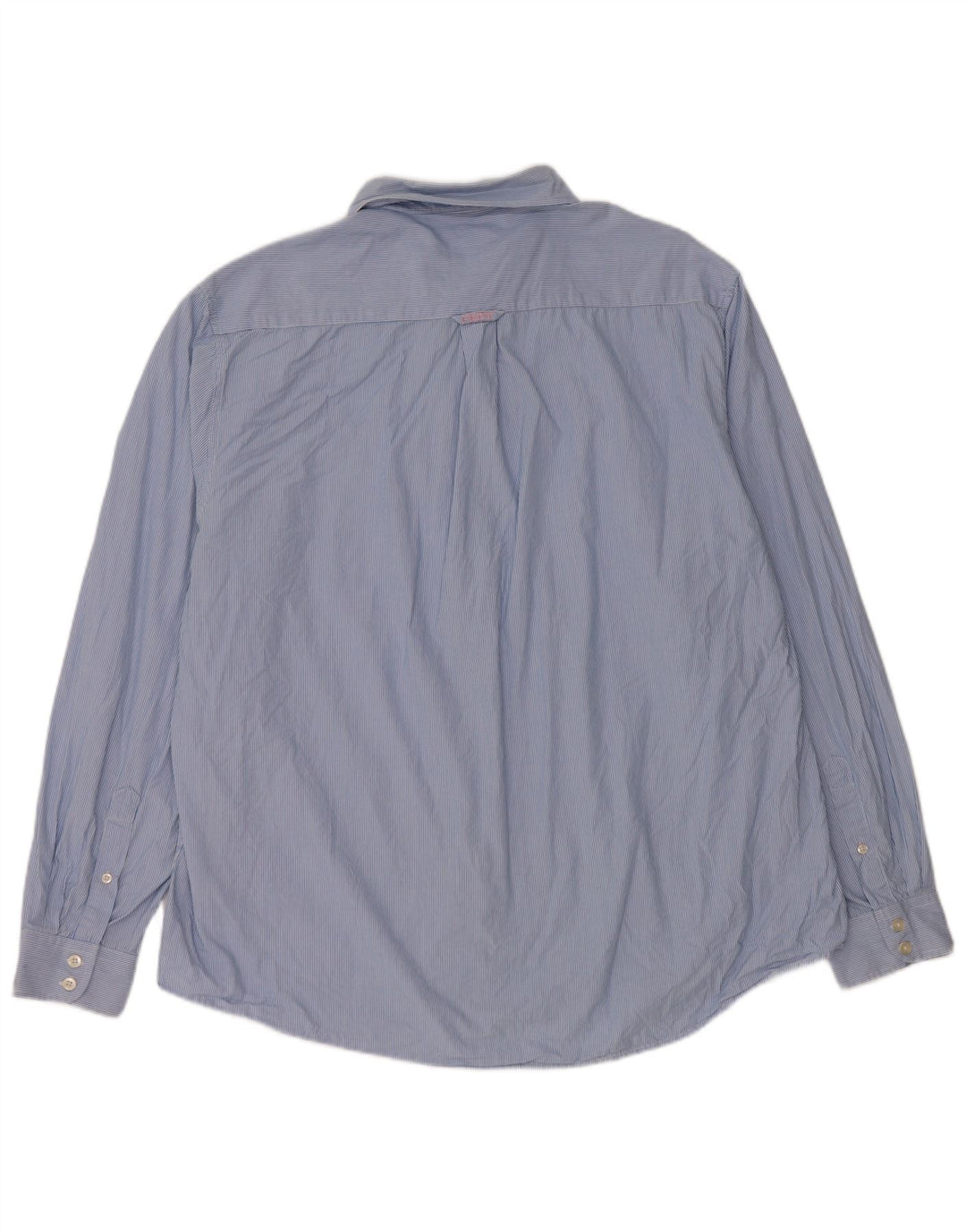 Crew Clothing Herren-Hemd mit klassischer Passform, 3XL, blau gestreift, Baumwolle