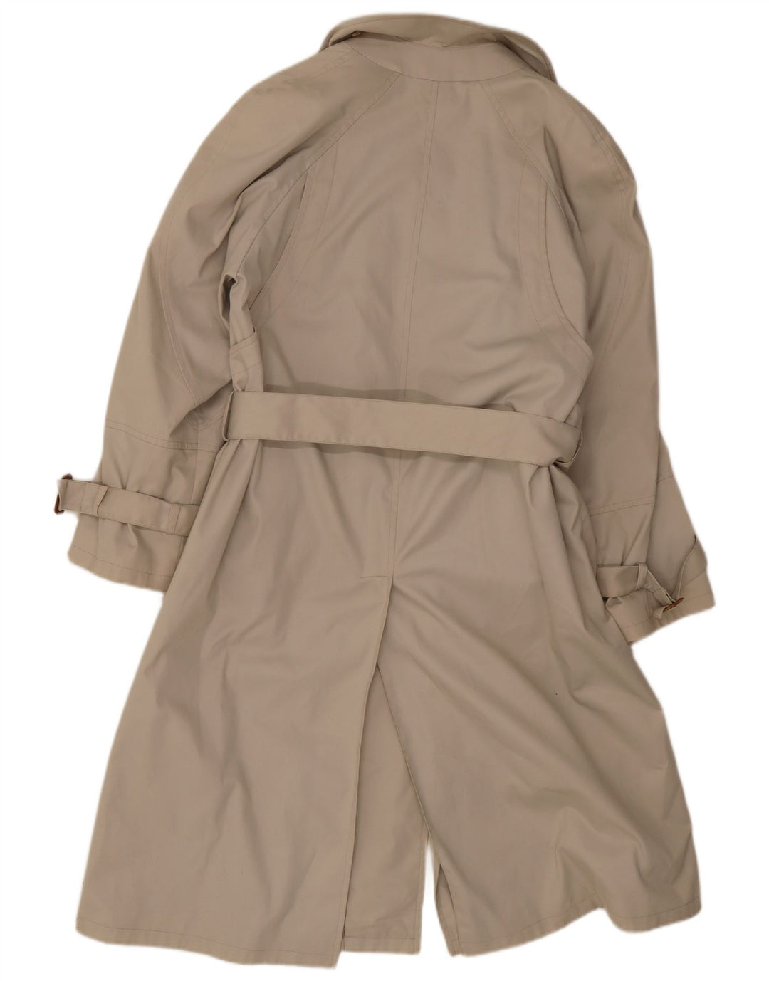 Incom Herren Zweireihiger Trenchcoat IT 48 Mittelgrau