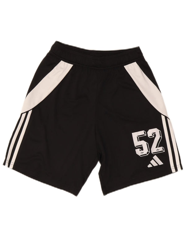 Adidas Herren Aeroready Graphic Sport Shorts Small Schwarz Farbblock