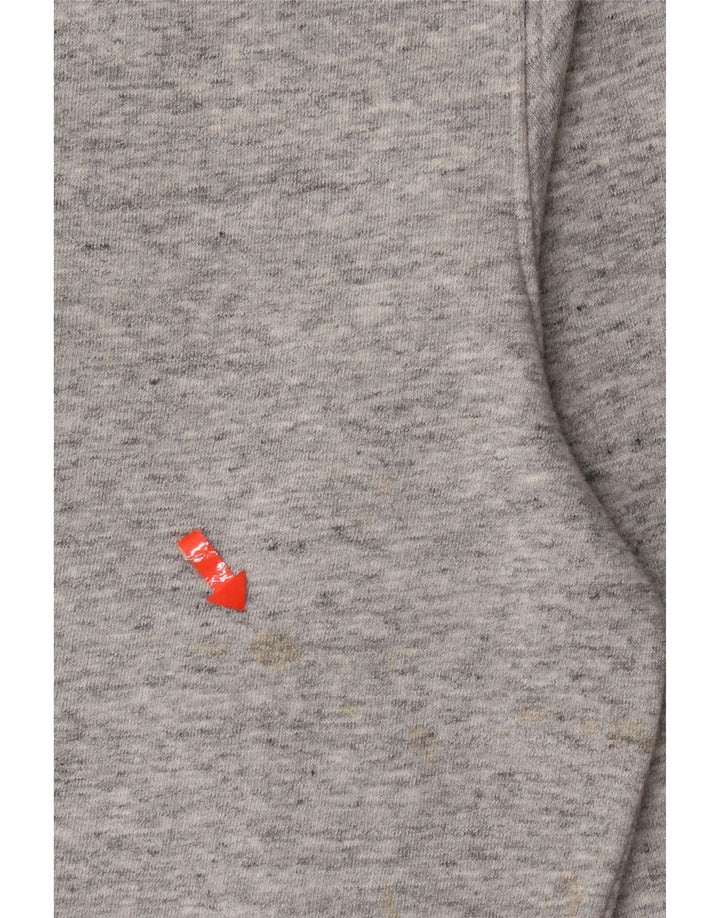 Champion Herren-Sweatshirt mit Grafik, klein, grau meliert, Baumwolle