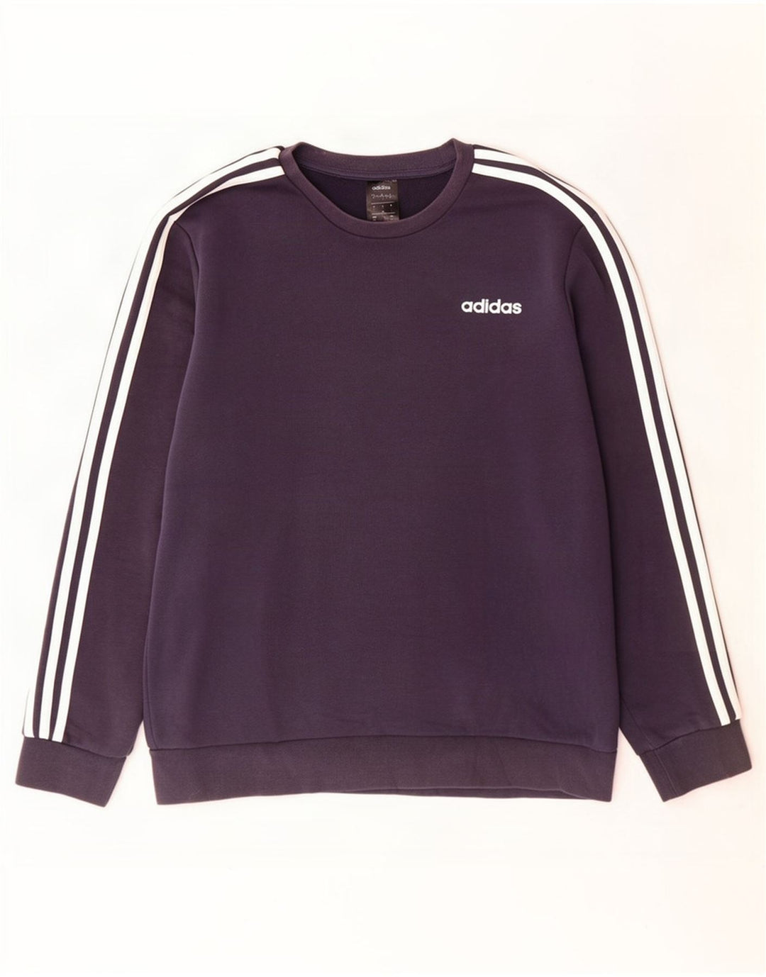 Adidas Herren-Sweatshirt, Pullover, groß, marineblau, Baumwolle