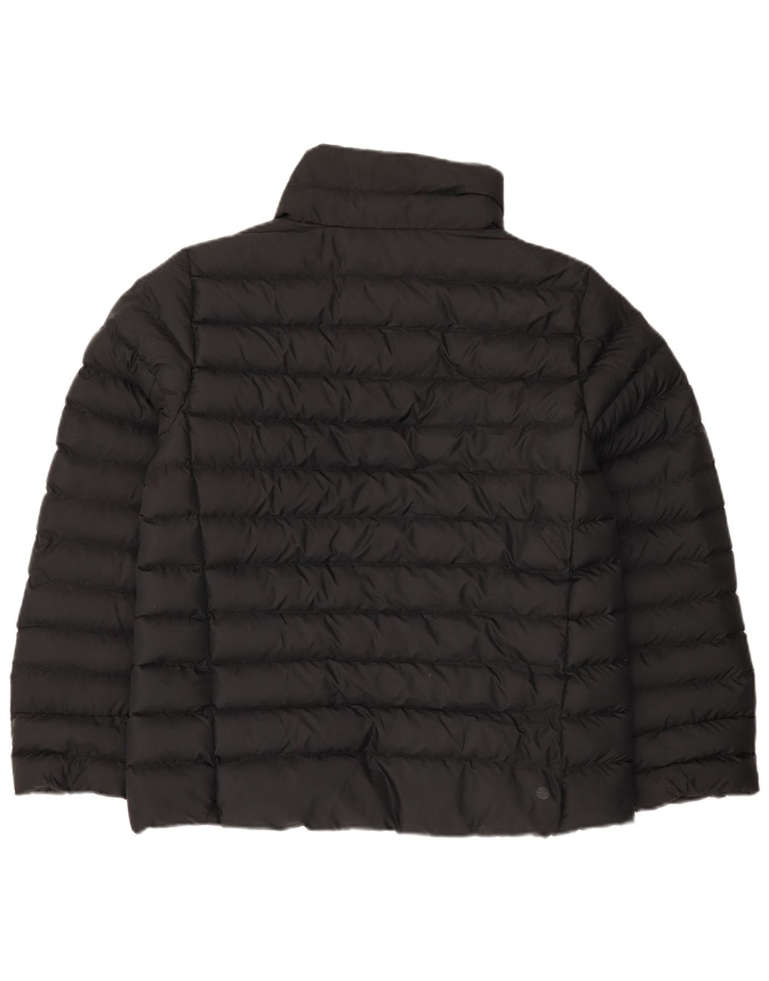 Adidas Damen Wattierte Jacke UK 12/14 Medium Schwarz Polyester