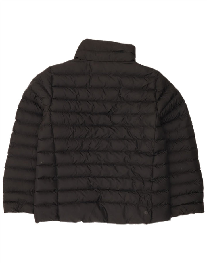 Adidas Damen Wattierte Jacke UK 12/14 Medium Schwarz Polyester