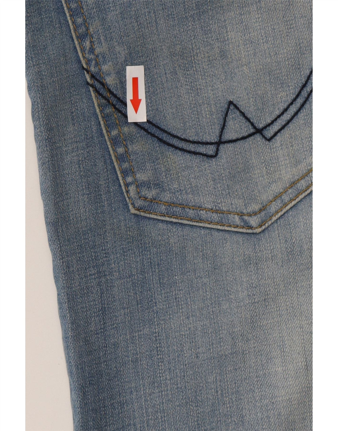 Superdry Herren Corporal Slim Jeans W30 L32 Blaue Baumwolle