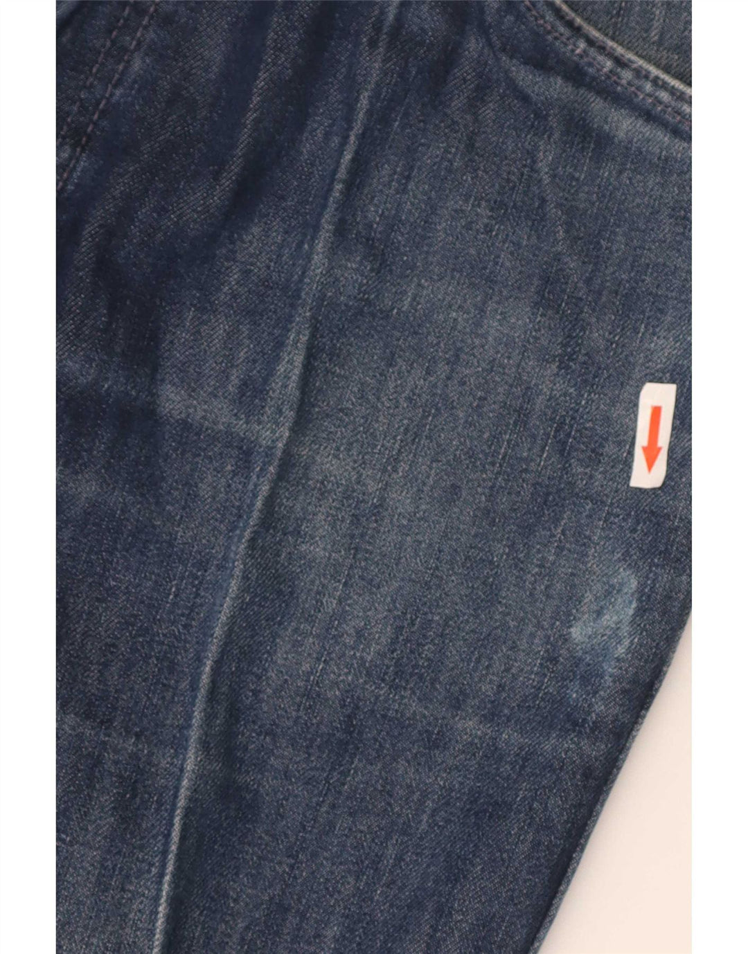 Levi's Herren Distressed Straight Jeans W33 L34 Blaue Baumwolle