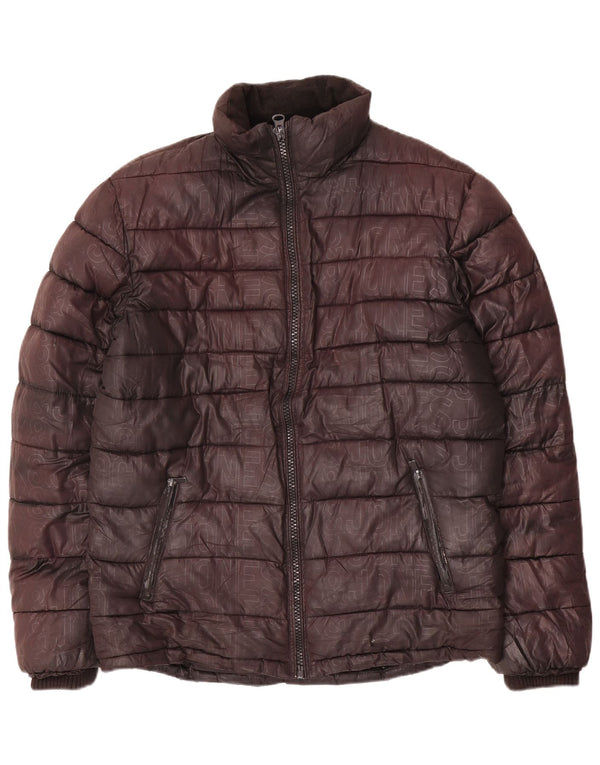 Jack & Jones Herren Wattierte Jacke UK 40 Large Braun