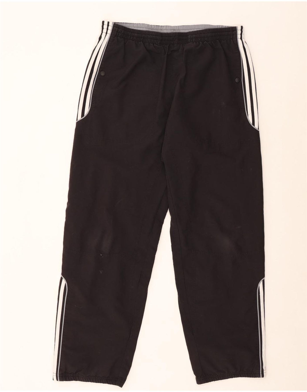 ADIDAS Herren-Trainingshose, groß, aus schwarzem Polyester