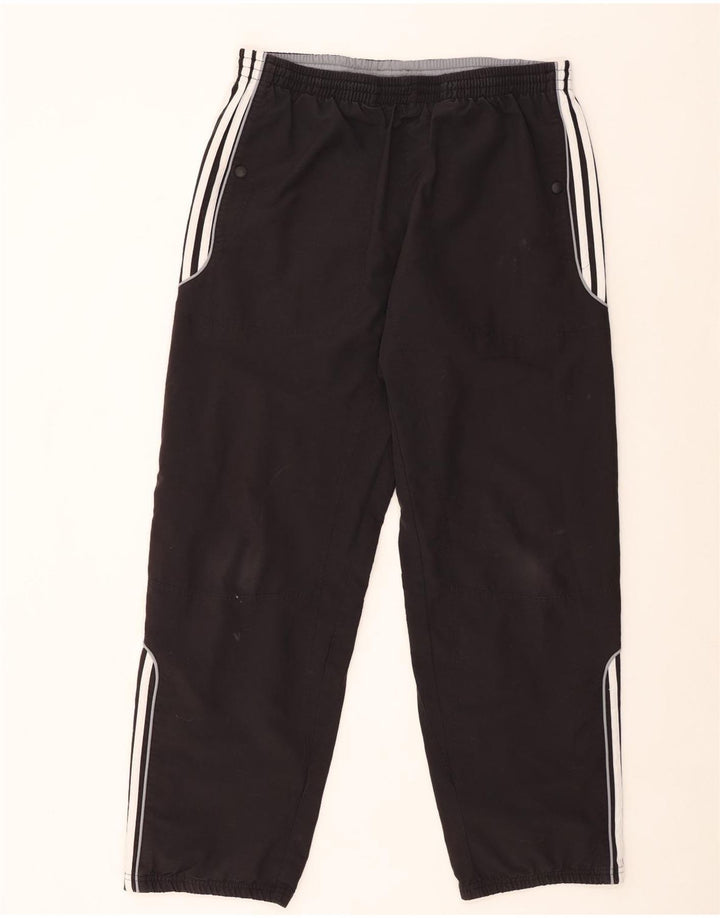 ADIDAS Herren-Trainingshose, groß, aus schwarzem Polyester