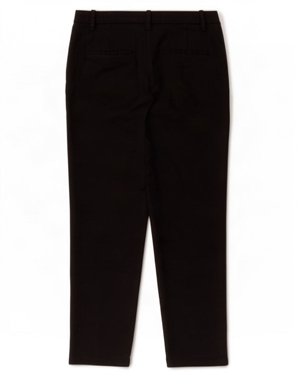 Zara Damen Tapered Chino Hose EU 38 Small W28 L26 Schwarz