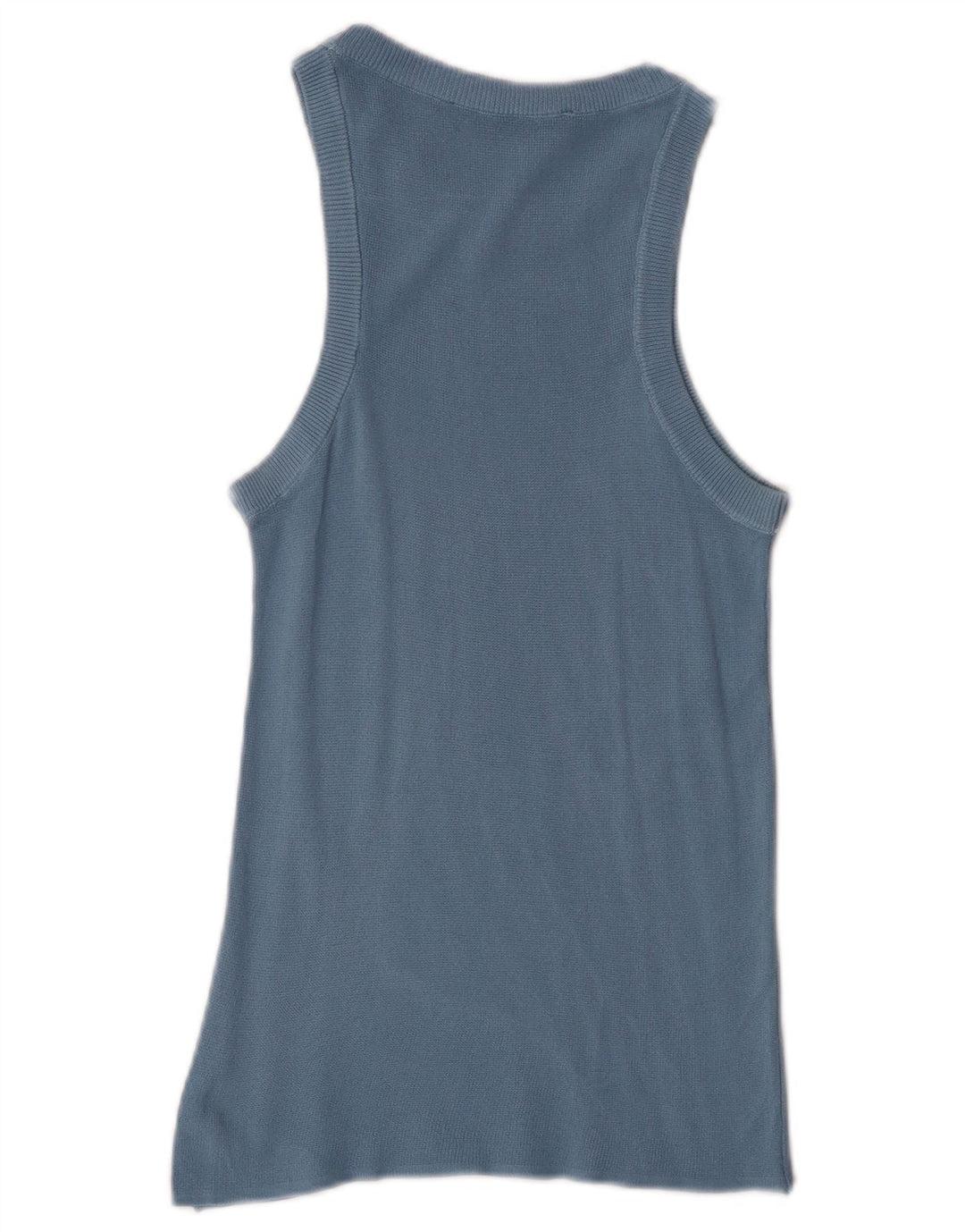 Zara Damen Weste Top UK 8 Small Blau