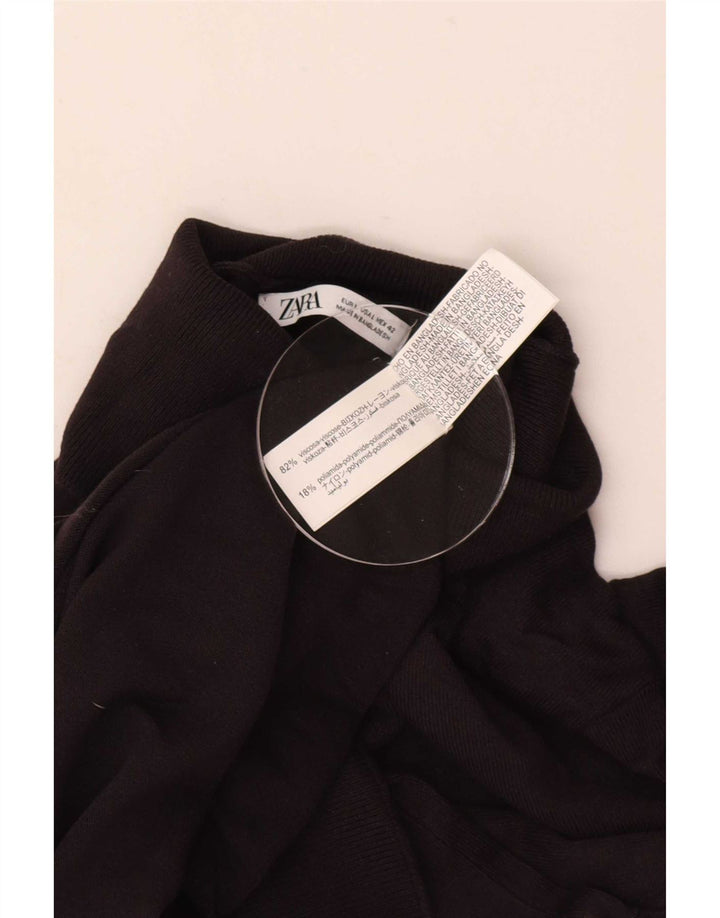 Rollkragenpullover für Herren von Zara, groß, braune Viskose