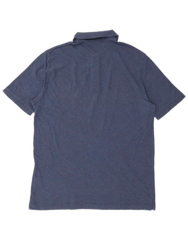 Sergio Tacchini Herren Milano Poloshirt IT 52 Large Marineblau