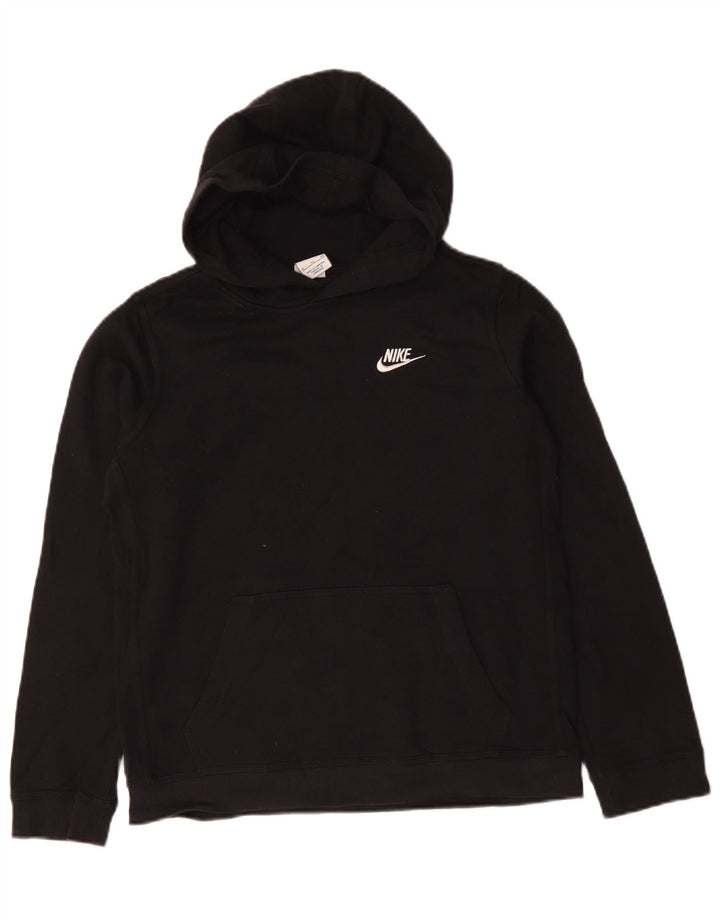 NIKE Kapuzenpullover für Jungen, 13–14 Jahre, XL, schwarze Baumwolle