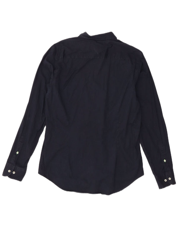 Tommy Hilfiger Mens Shirt XL Navy Blue Cotton