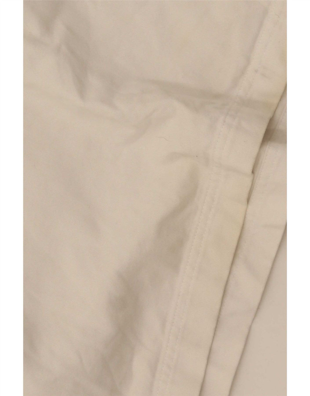 Crew Clothing Herren-Pullover-Hemd, groß, weiß gestreift, Baumwolle