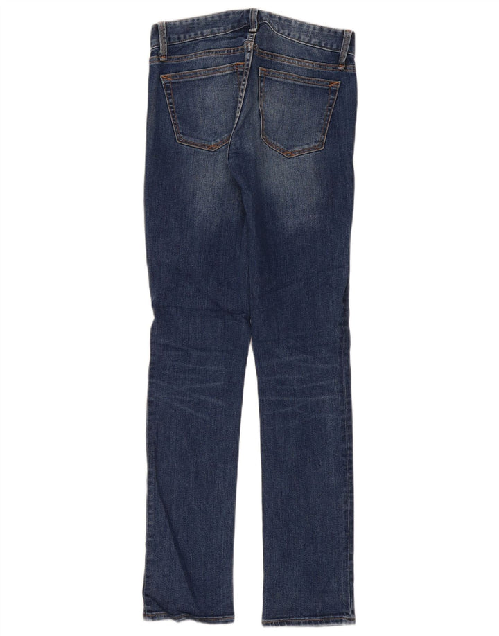 Gap Damen Straight Jeans W24 L31 Blaue Baumwolle