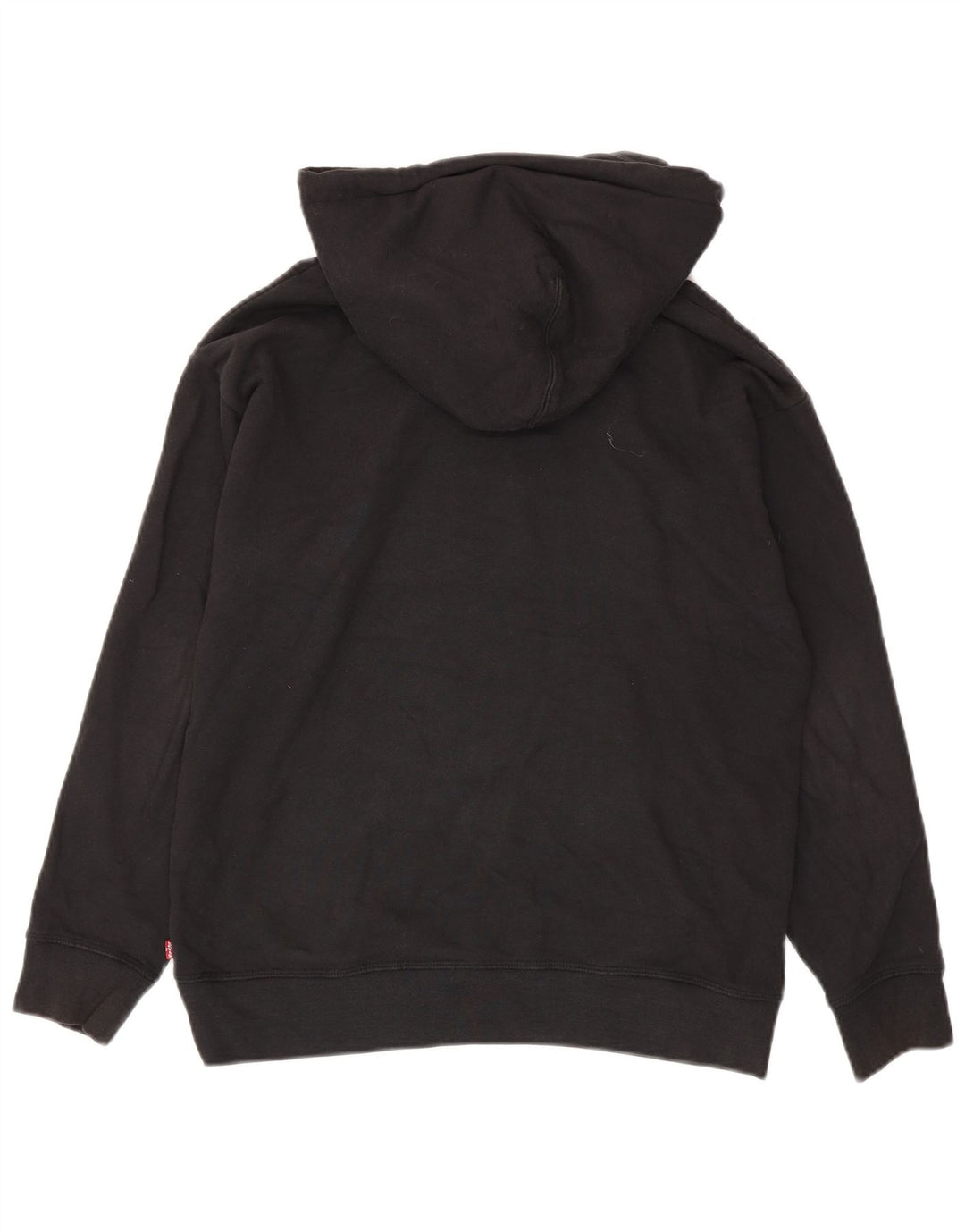Levi's Herren-Kapuzenpullover mit Grafik-Übergröße, Größe S, Schwarz